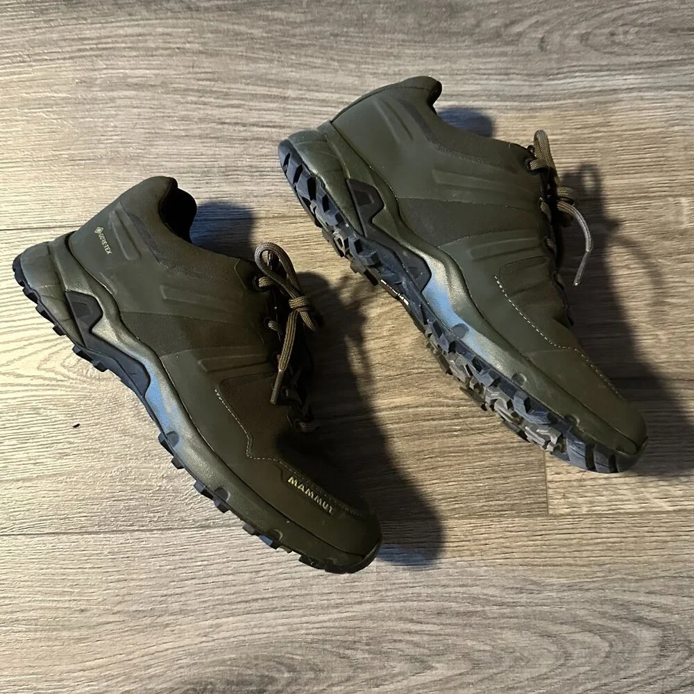 Mammut Ultimate Pro Low Goretex Multipurpose Shoes in Iguana Green - Size 6